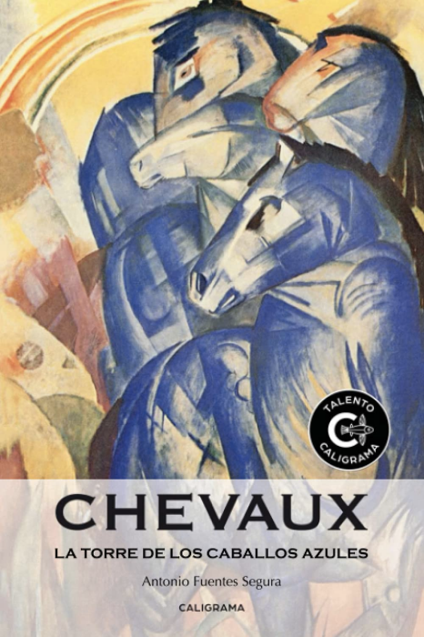 tapa del libro "Chevaux, la torre de los caballos azules"