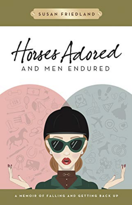 portada ilustrada de "Horses adored, men endured"