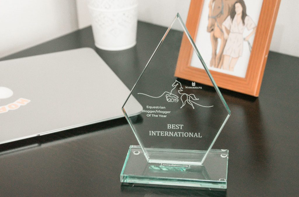 Mejor blog internacional en los Equestrian Blogger Awards