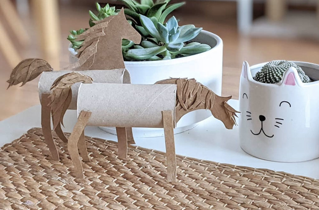 Caballos de papel con Paper Horse Challenge