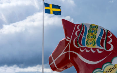 Caballo de Dalecarlia, símbolo de Suecia
