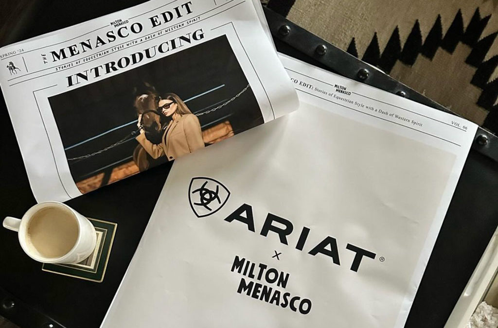 Ariat y Milton Menasco se unen para una colaboración